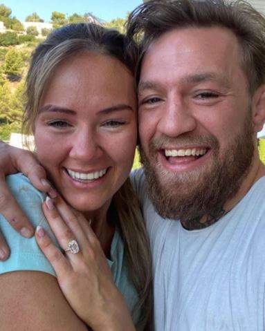 Croia McGregor's parents, Conor McGregor and Dee Devlin.